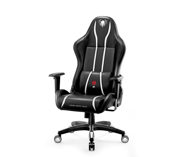 Diablo Chairs X-One 2.0 Normal Size Czarno-biały - 1208660 - zdjęcie 3
